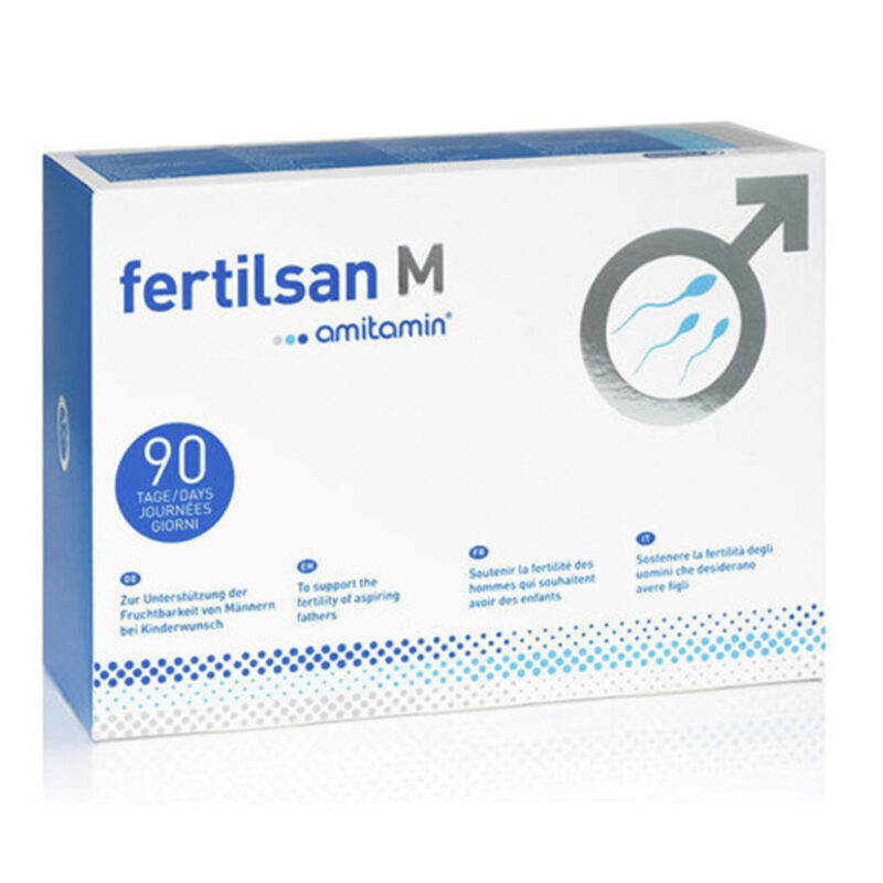 amitamin® fertilsan M (Capsules)-Award Winning Formula to Enhance Male Fertility (90 Days Supply)