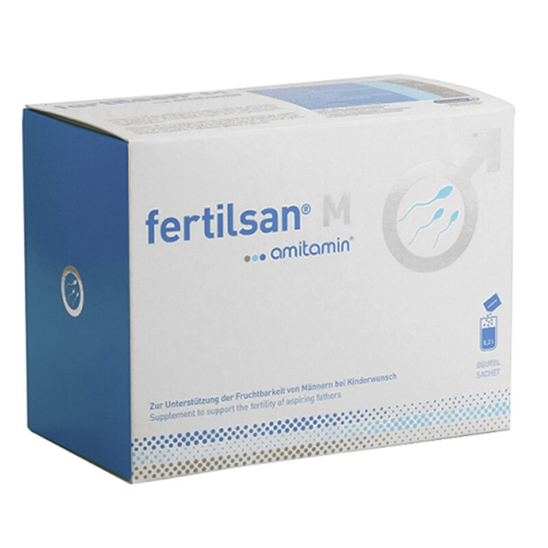 amitamin® fertilsan M (Drink Powder)- Award Winning Male Fertility Formula (30 Days’ Supply)
