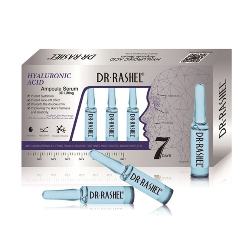 Dr.Rashel Hyaluronic Acid  Instant Hydrating Ampoule 7 days 3D lifting Serum ( 2ml x 7)