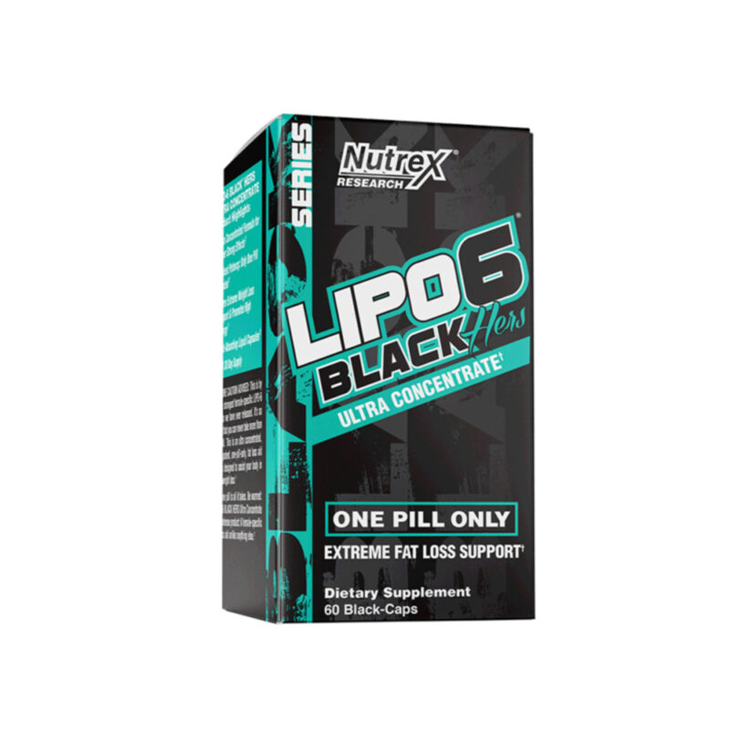 LIPO-6 BLACK HERS ULTRA CONCENTRATE 60 CAPS - Fat burner formulated specifically for women