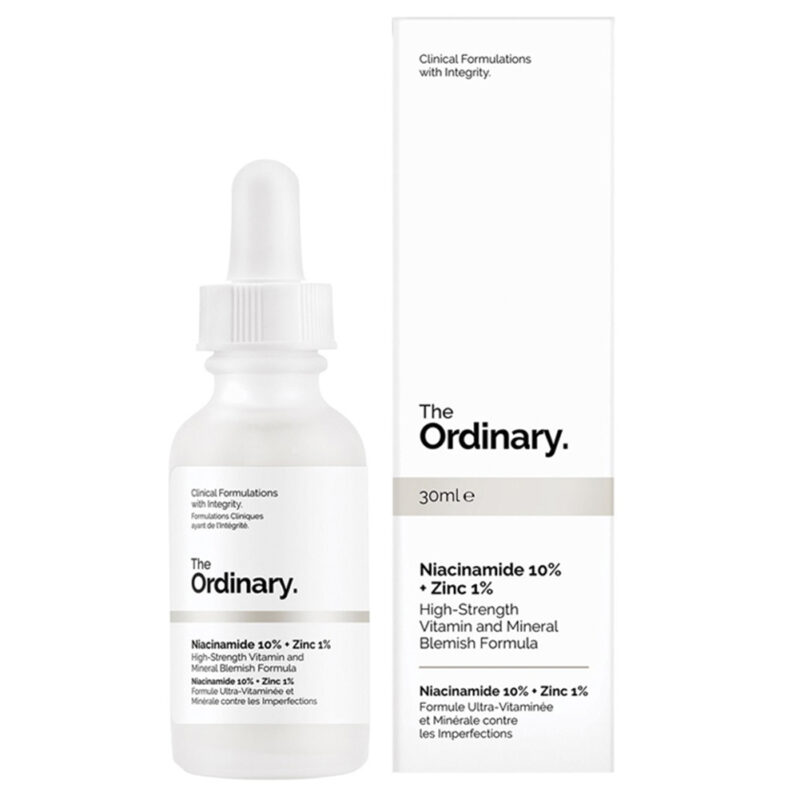 The Ordinary Niacinamide 10%+ Zinc 1% 30ml (Serum to combat skin blemishes and breakouts)