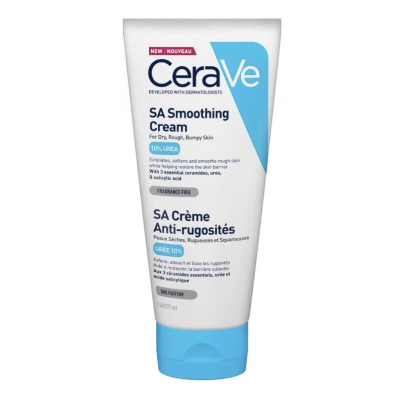 CeraVe Smoothing Cream 177ml ( For dry rough bumpy skin )