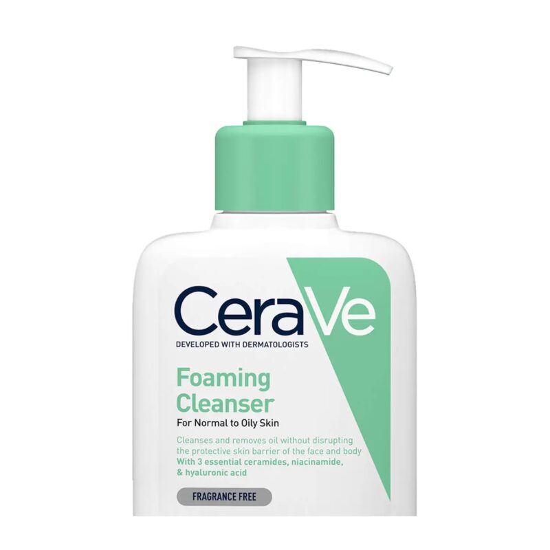 CeraVe Foaming Facial Cleanser 236ml (Normal to oily skin ) - Image 3