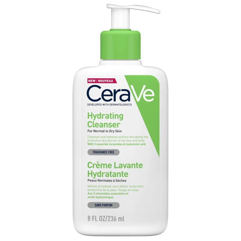 CeraVe Hydrating Cleanser 236ml (FOR NORMAL TO DRY SKIN)