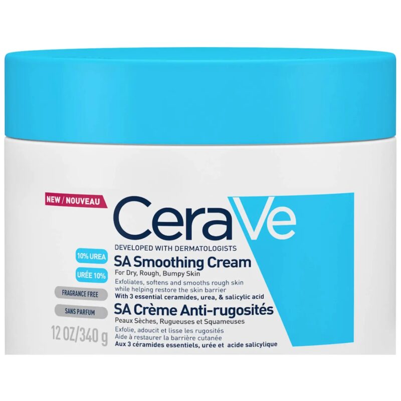 CeraVe Smoothing Cream 340g (For Dry, Rough, Bumpy Skin) - Image 2