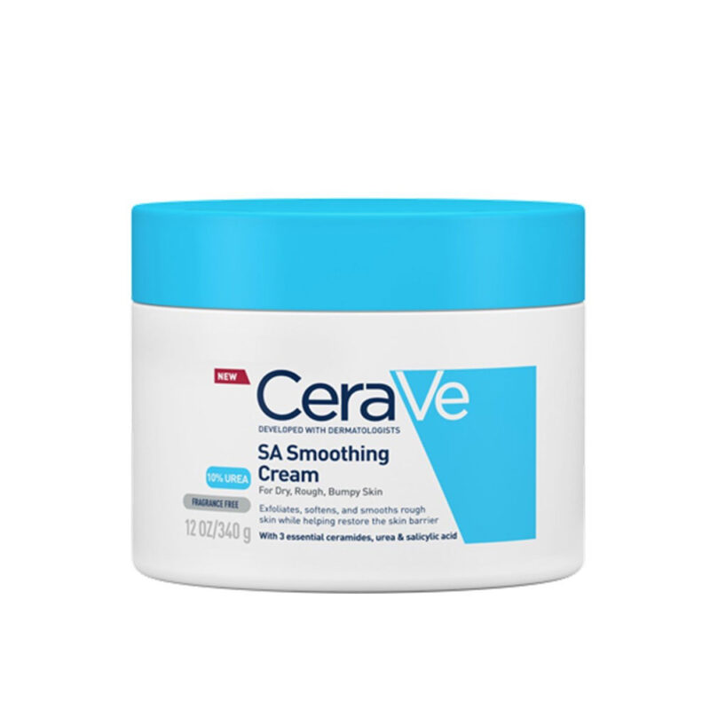 CeraVe Smoothing Cream 340g (For Dry, Rough, Bumpy Skin)