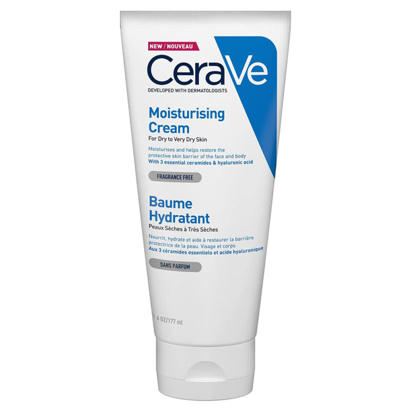 CeraVe Moisturising Cream 177ml (Dry to very dry skin )