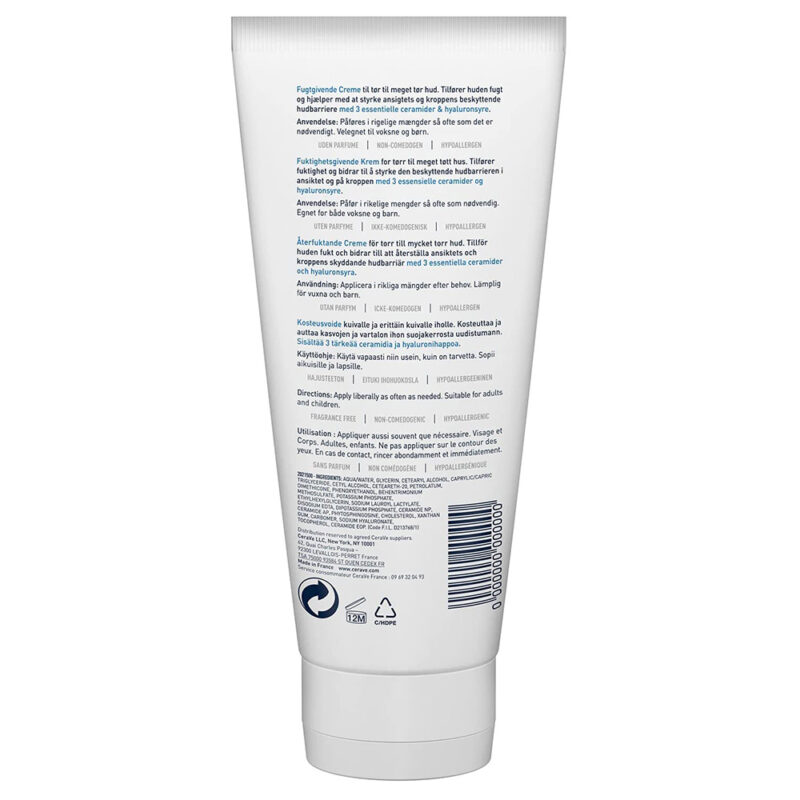 CeraVe Moisturising Cream 177ml (Dry to very dry skin ) - Image 2