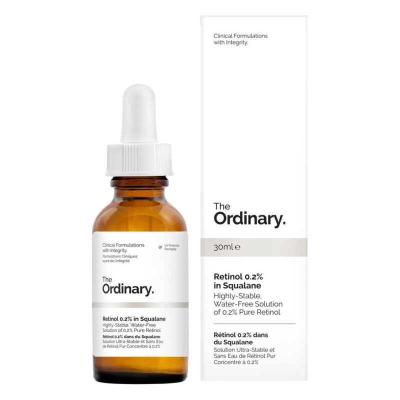 The Ordinary Retinol 0.2% in Squalane 30ml ( Reduce the appearances of fine lines, of photo damage and of general skin ageing )