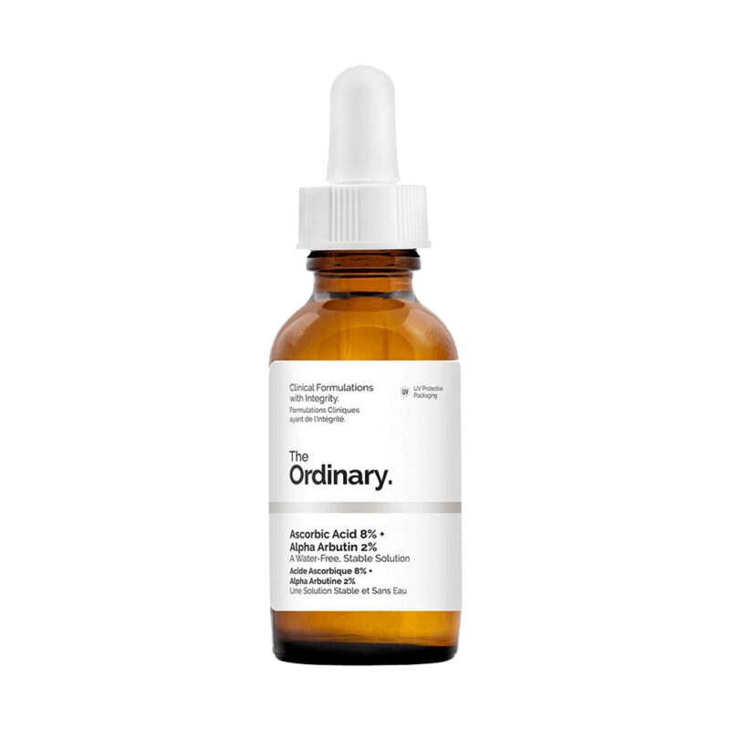The Ordinary Ascorbic Acid 8% + Alpha Arbutin 2% 30ml (Pure Vitamin C & Alpha Arbutin for skin brightening)