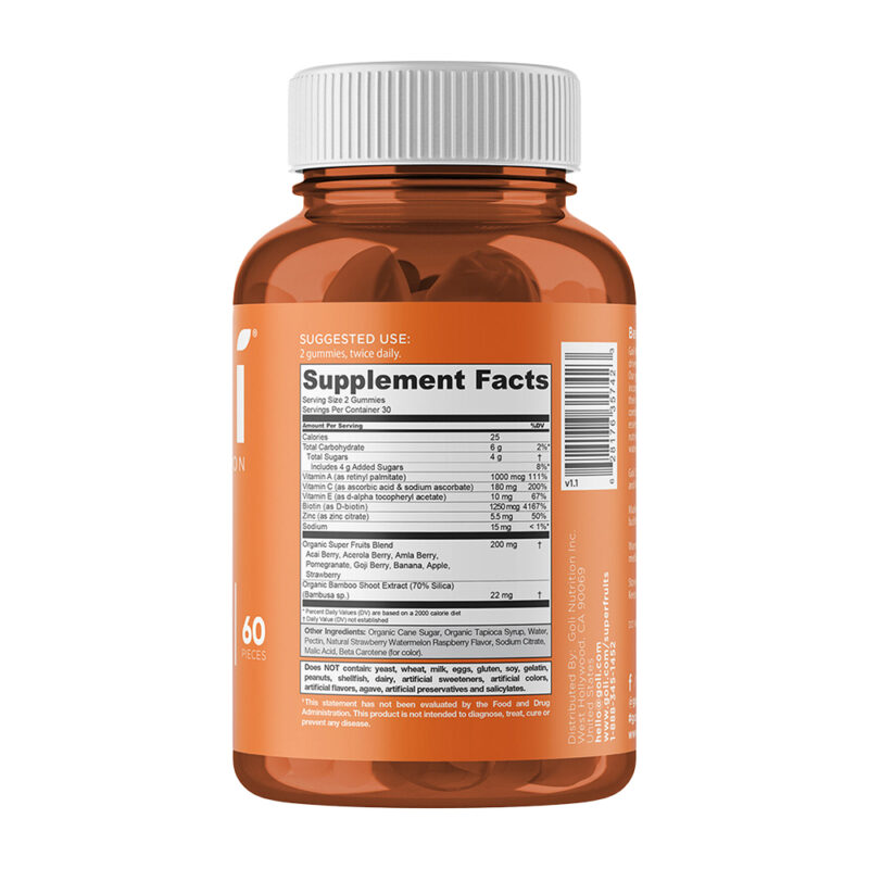 Goli Superfruits - 60 Gummies (Beauty, Wellness & Nutrition) - Image 2