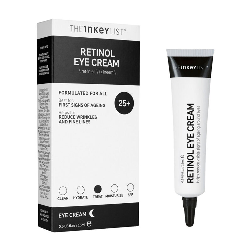 The INKEY List Retinol Eye Cream 15ml (Boost and rejuvenate under eyes) - Image 2