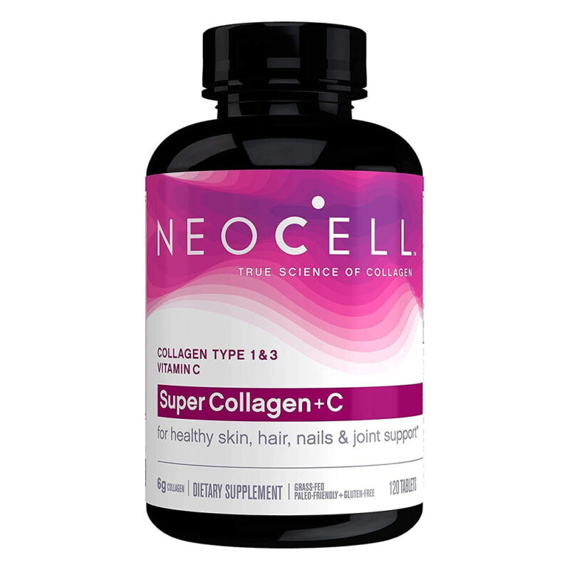 Neocell Super Collagen Plus C - 120 Tablets (for healthy skin, hair, nails & joint support)
