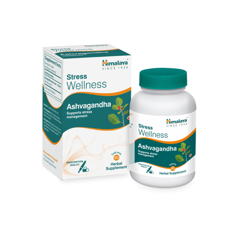 Himalaya Ashvagandha 60 Tablets (Relieves Stress & Boosts Energy) - Image 2
