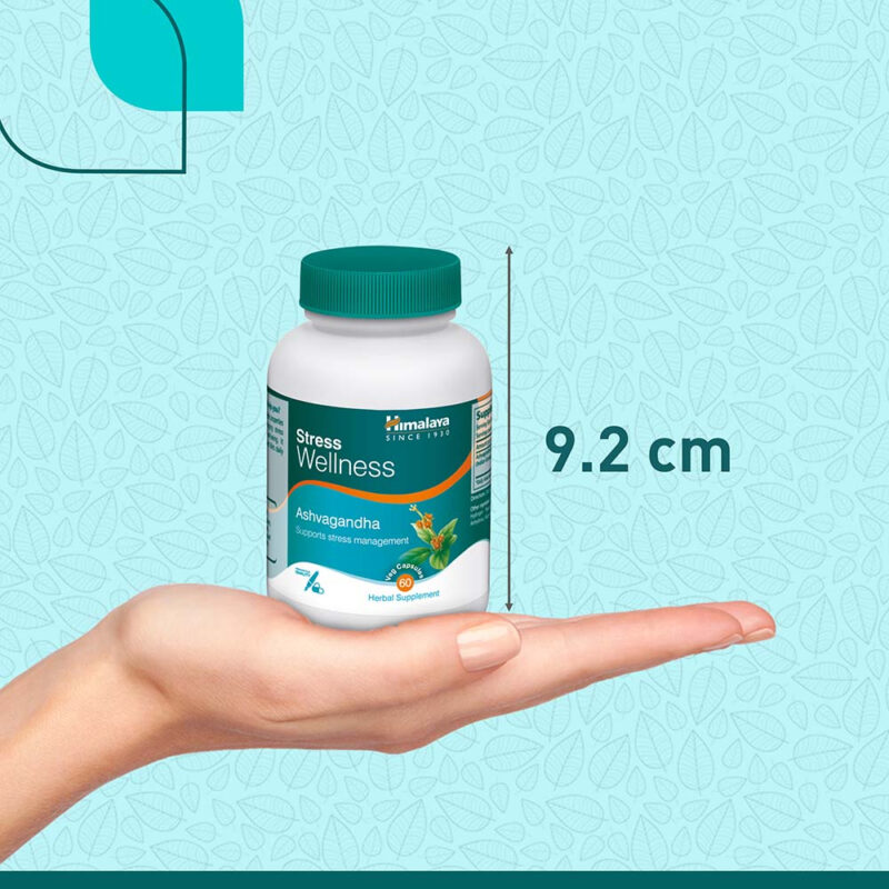 Himalaya Ashvagandha 60 Tablets (Relieves Stress & Boosts Energy) - Image 3