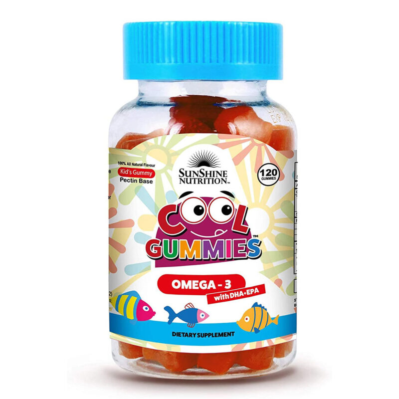Sunshine Nutrition Cool Gummies Kids Omega3 With Dha/Epa 120'S Gummies