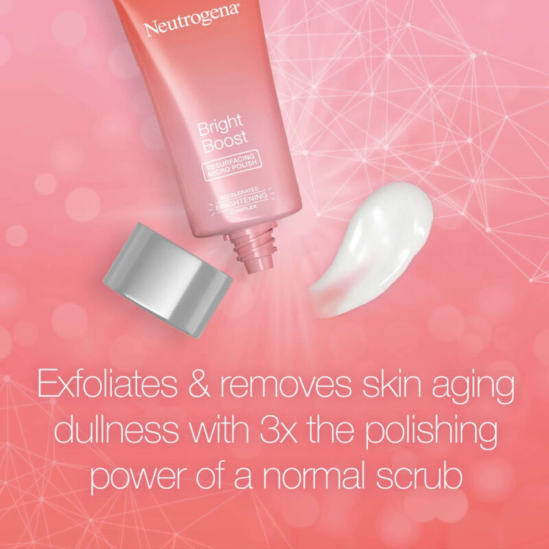 Neutrogena Bright Boost Resurfacing Micro Face Polish 75ml (Accelerated Brightening completex formula) - Image 2