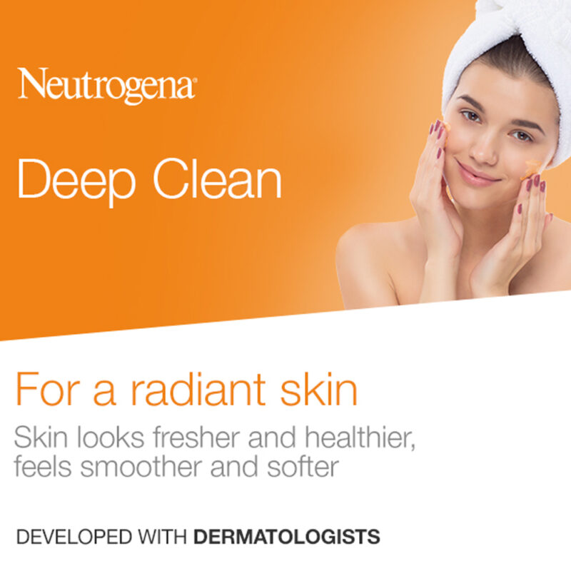 Neutrogena Deep Clean Gel Wash 200ml (removes dirt, excess oil and impurities) - Image 2