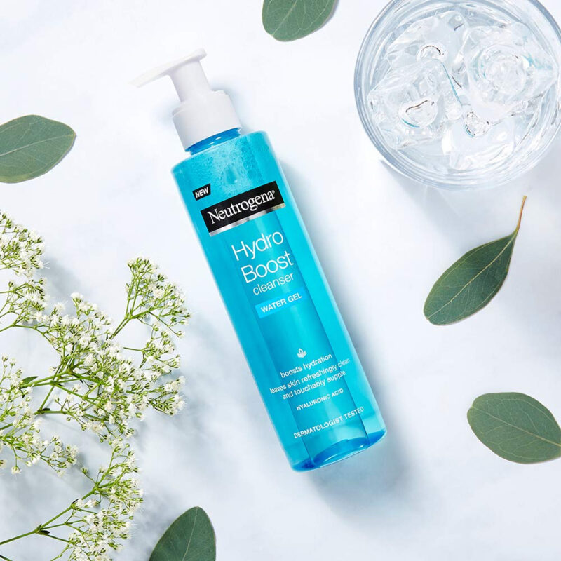 Neutrogena Hydro Boost Water Gel Cleanser 200ml (complete hydration regime) - Image 2