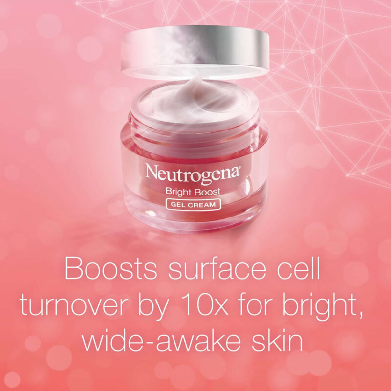 Neutrogena Bright Boost 50ml (Brightening Gel Moisturizing Face Cream with Neoglucosamine) - Image 4
