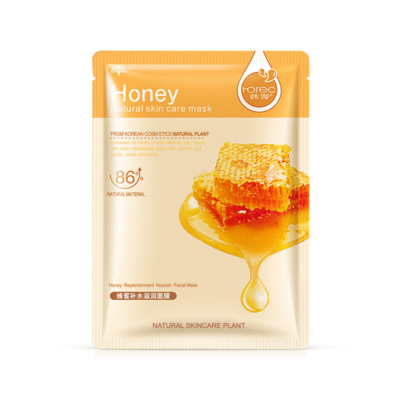Natural Essence Face Mask 5 Pack Set (Organic Collagen Fruits Facial Sheet Mask) - Image 6