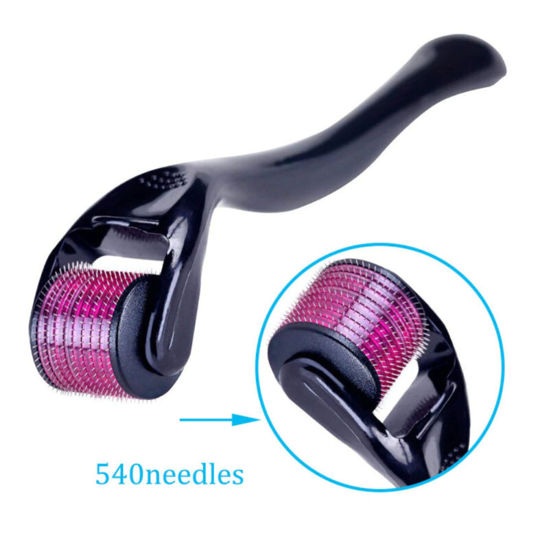 Derma Roller 540 0.5mm Microneedle (Hair & Beard Regrowth) - Image 2