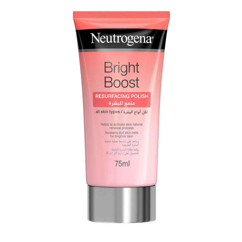 Neutrogena Bright Boost Resurfacing Micro Face Polish 75ml (Accelerated Brightening completex formula)