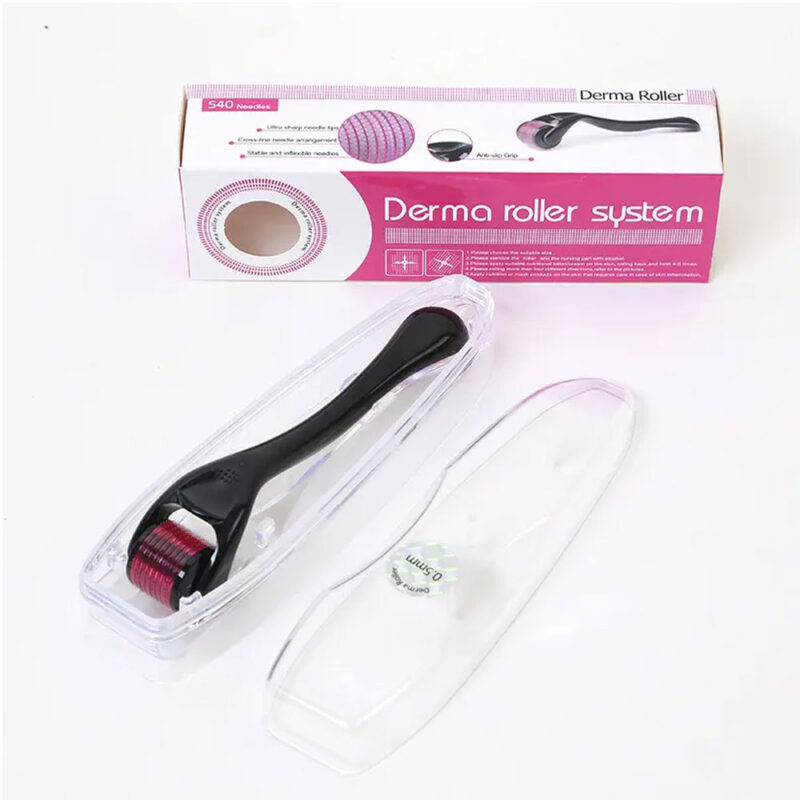 Derma Roller 540 0.5mm Microneedle (Hair & Beard Regrowth) - Image 3
