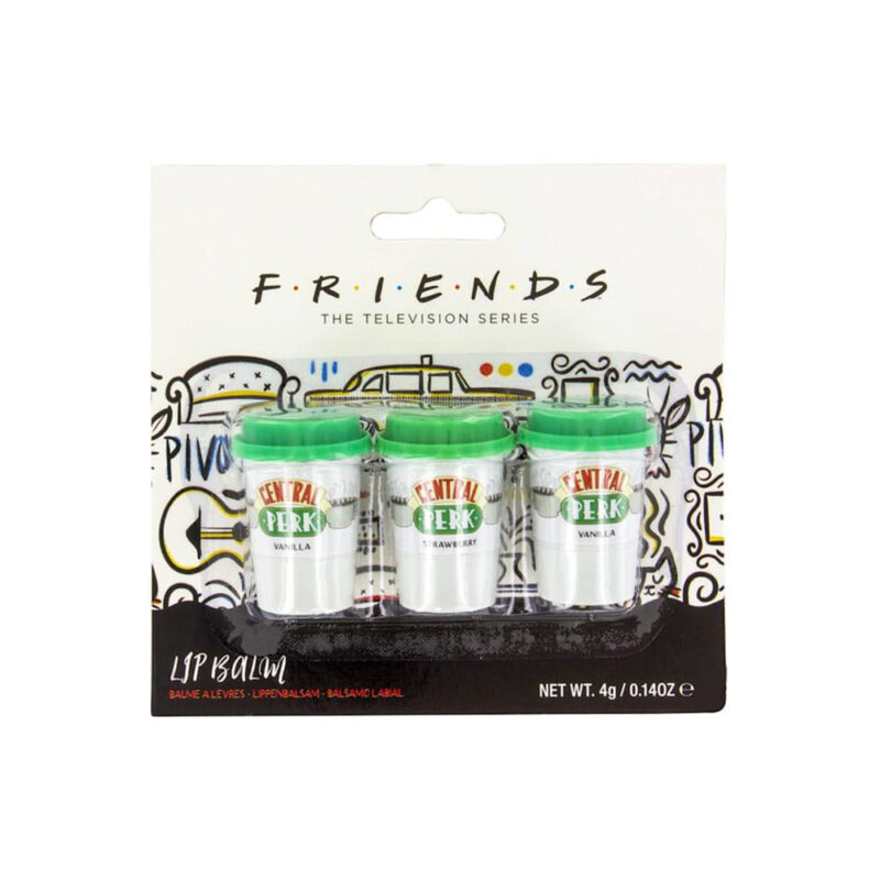 Friends Central Perk Lip Balm Set (Set of 3)