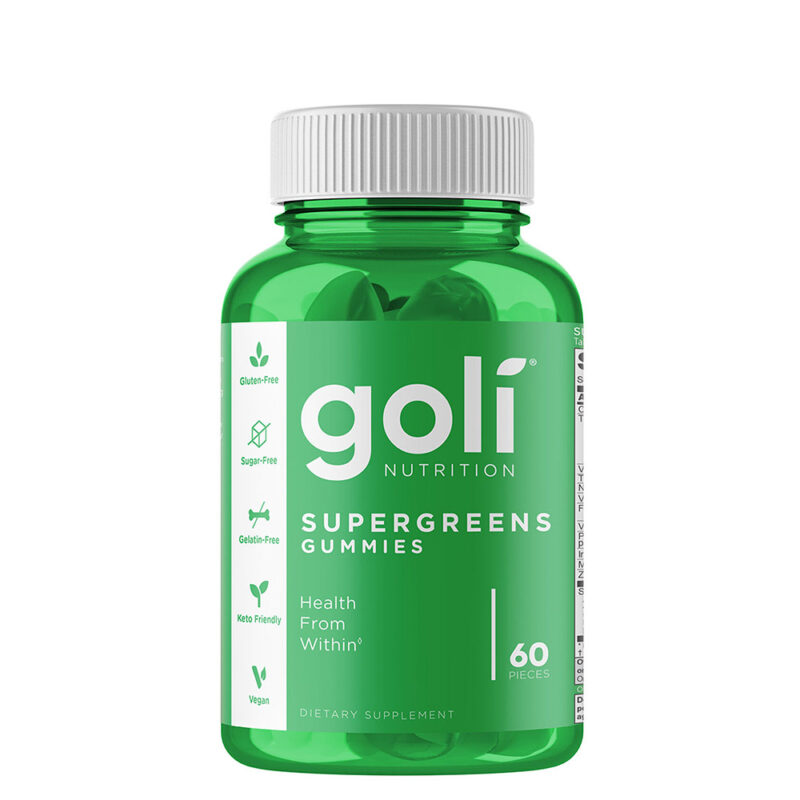 Goli Supergreens Gummies - 60 Gummies