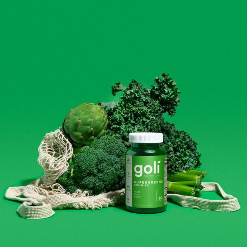 Goli Supergreens Gummies - 60 Gummies - Image 2