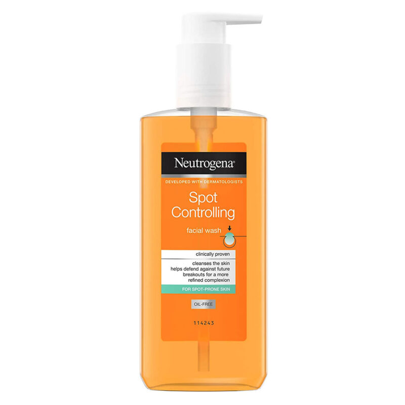 Neutrogena, Spot Controlling Oil-free Facial Wash, 200ml (for stubborn spots)