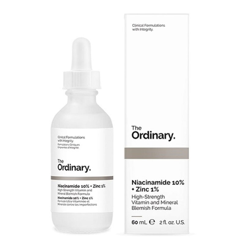 The Ordinary Niacinamide 10%+ Zinc 1% 60ml (Serum to combat skin blemishes and breakouts)
