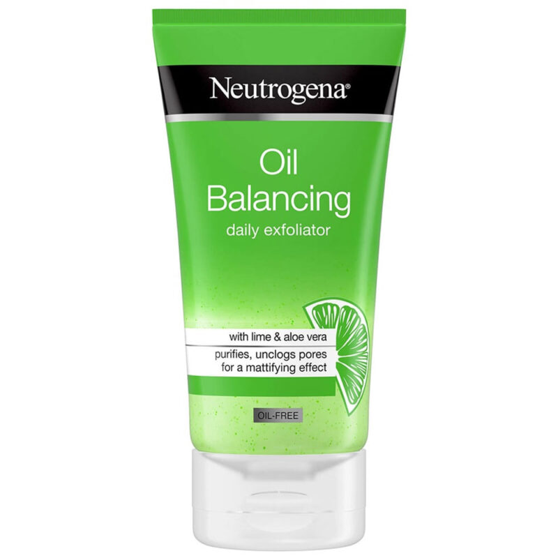 Neutrogena Oil Balancing Daily Exfoliator 150ml (purifies, unclogs pores for a mattifying effect)