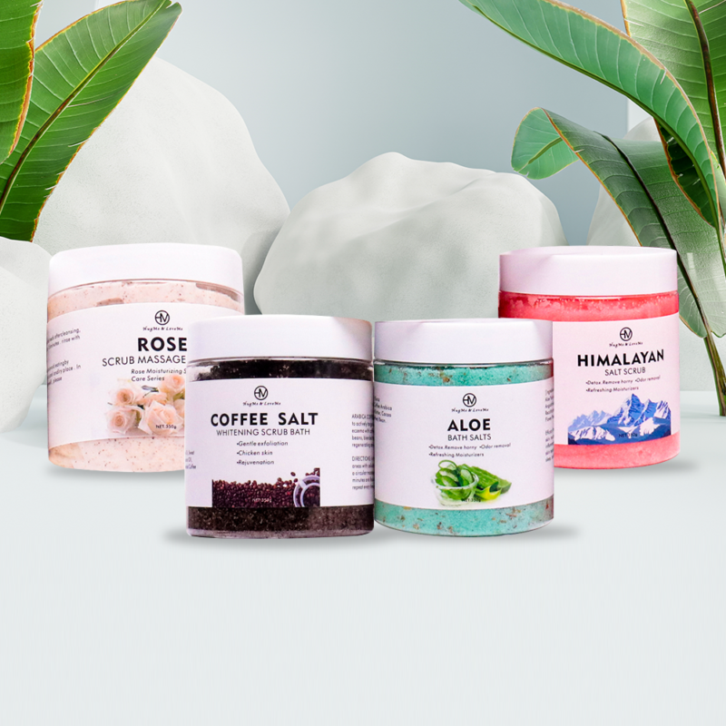 Body Scrub Moisturizer 350g (4 Different Flavours) - Image 2