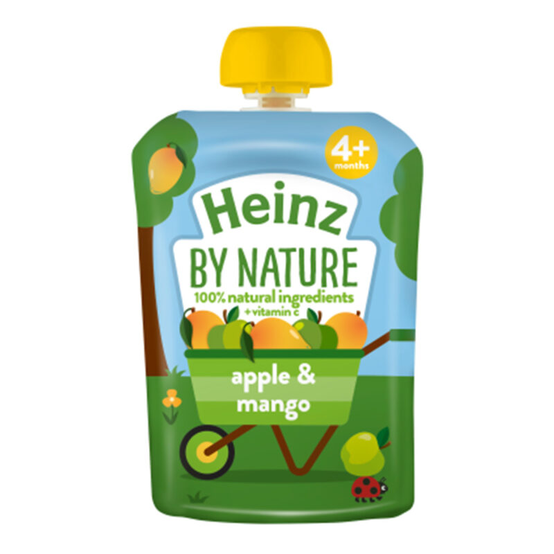 Heinz Apple & Mango Puree 100g (4months+ onwards)