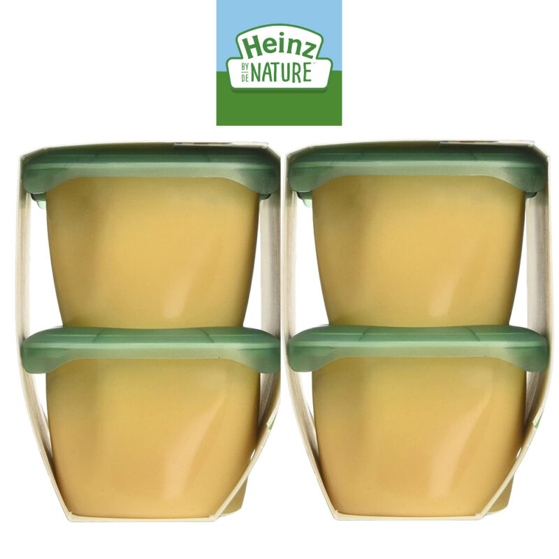 Heinz Pear & Apple Custard 4x100g pack (4months+ onwards) - Image 3