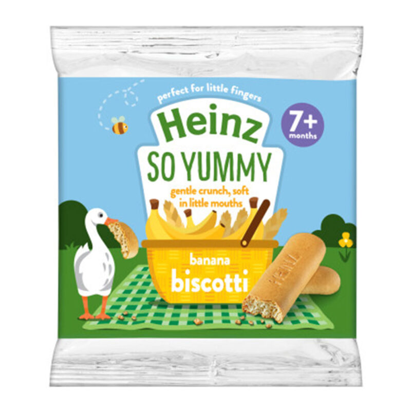 Heinz Banana Biscotti Snack 60g (7months Onwards)