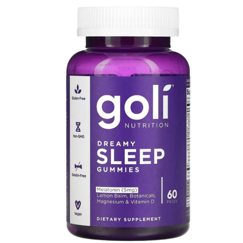 Goli Dreamy Sleep 60 Gummies (Sleep Better & Longer)