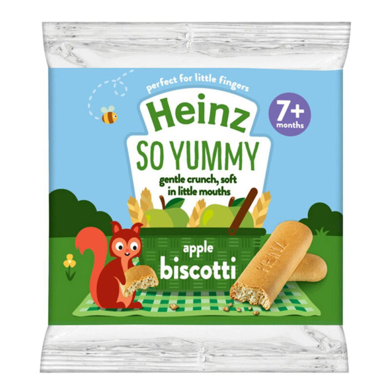 Heinz Apple Biscotti Snack 60g (7months Onwards)