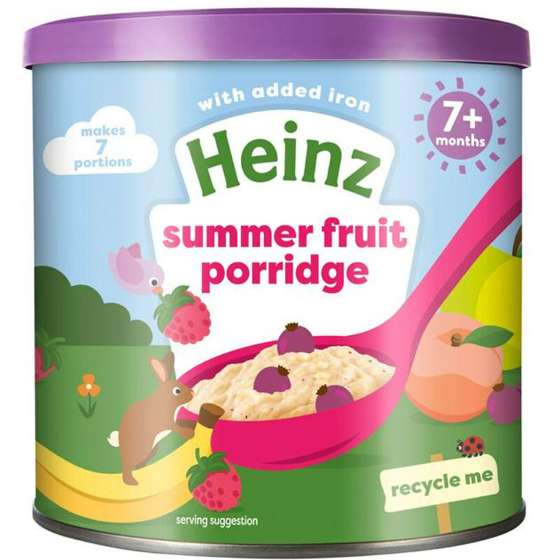 Heinz First Steps Summer Fruit Porridge 220g (7 Months Onwards)