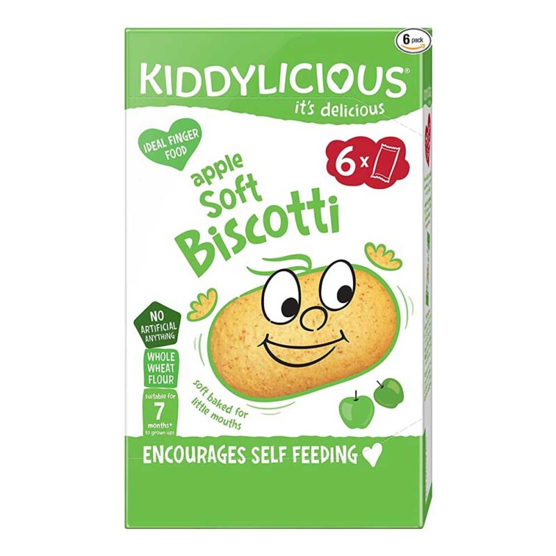 Kiddylicious Apple Soft Biscotti 120g (7months onwards)