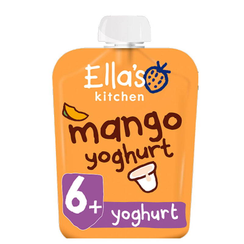 Ella’s Kitchen Organic Mango Yoghurt Baby Pouch 90g (6 Months Onwards)
