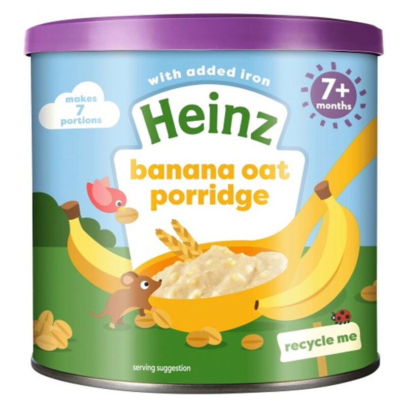 Heinz Banana Oat Porridge 220g (7 Months Onwards)