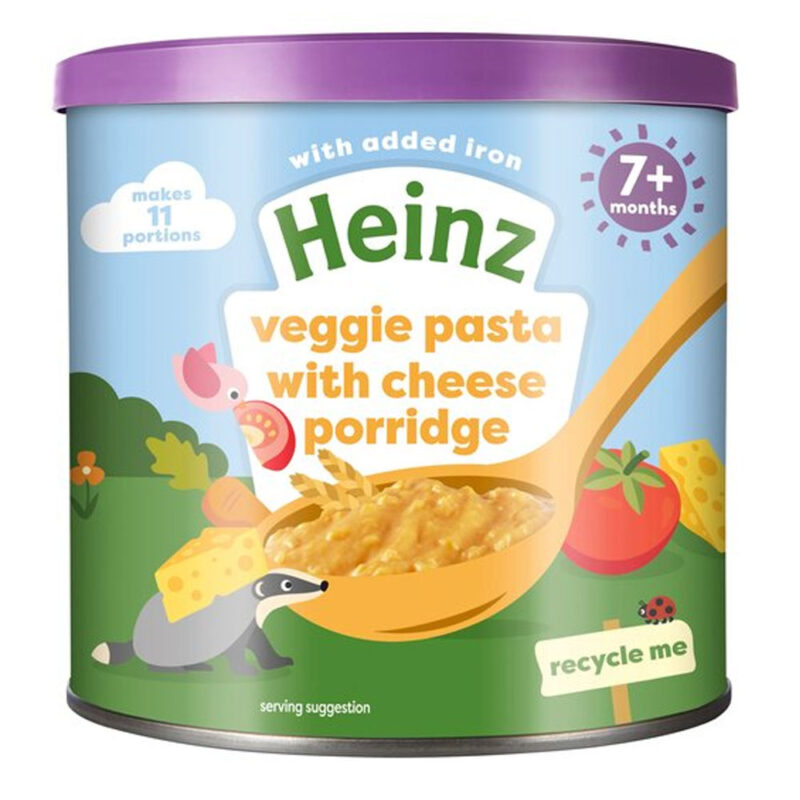 Heinz Veggie Pasta With Cheese Porridge 200g (7 Months Onwards)