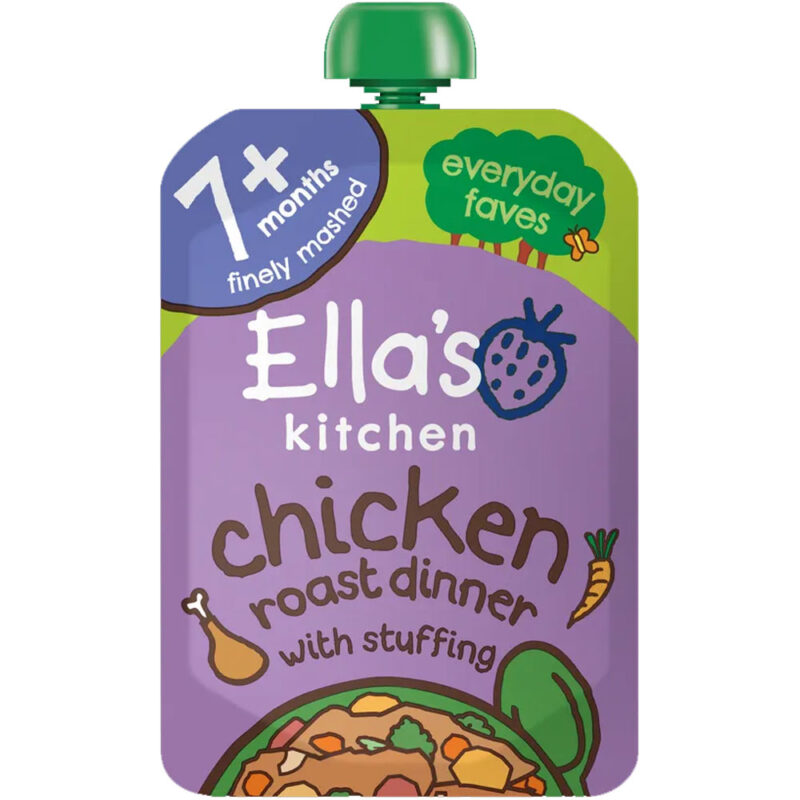 Ella’s Kitchen Organic Chicken Roast Dinner 130g (7 Months Onwards)