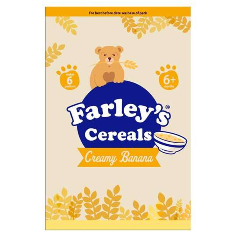 Farley's Cereals Creamy Banana Porridge 125G (6 Months Onwards)