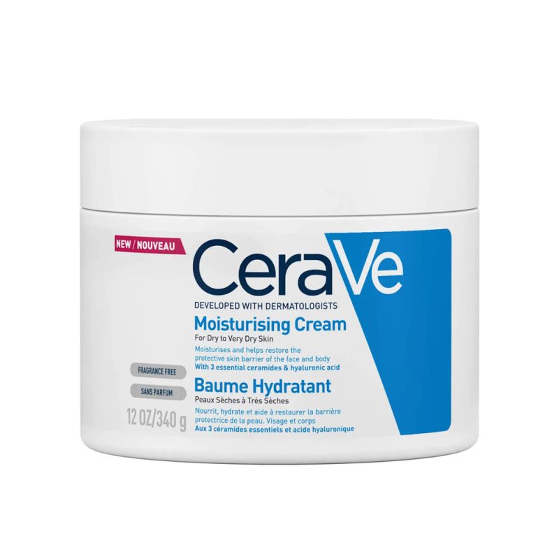 CeraVe Moisturizing Cream 340g (Moisturises & helps restore the protective barrier)