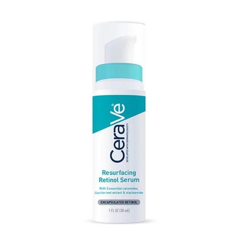 CeraVe Resurfacing Retinol Serum 30ml (For post acne marks & pores)