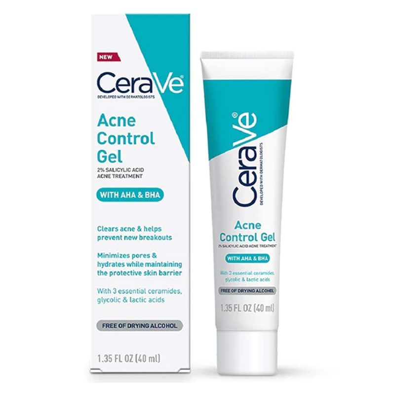 CeraVe Acne Control Gel 40ml (Clears Acne & helps prevent new breakouts)